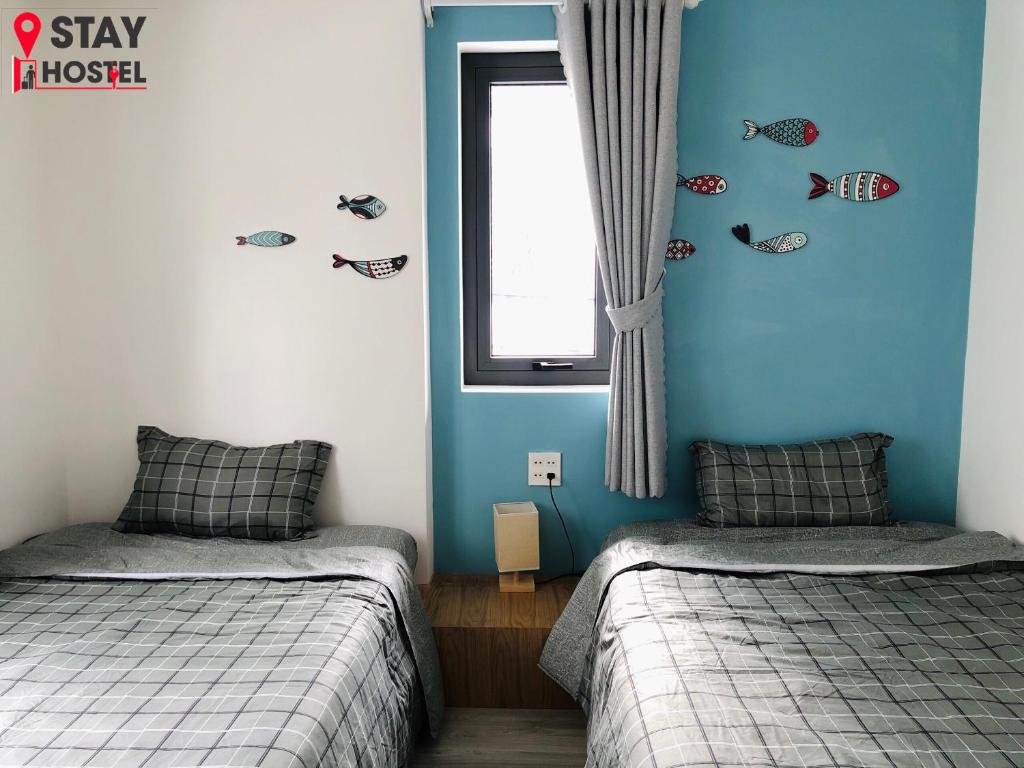 Двухместный (Двухместный номер с 2 отдельными кроватями и собственной ванной комнатой) отеля STAY hostel 2 - 350m from the ferry, Ратьзя