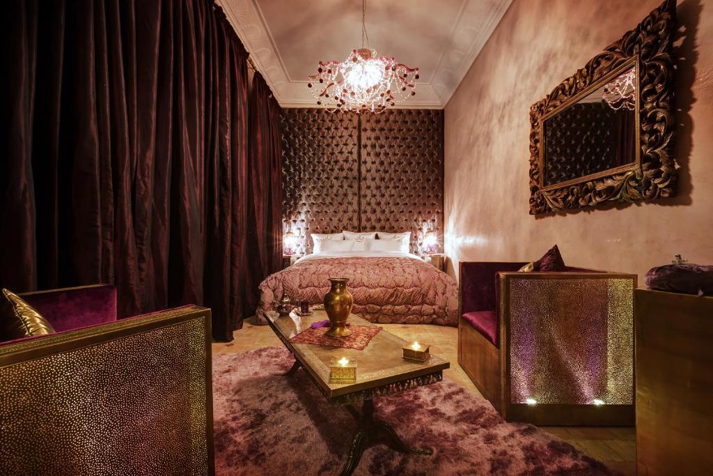 Двухместный (Двухместный номер «Комфорт» с 1 кроватью) отеля Riad Wow, Марракеш