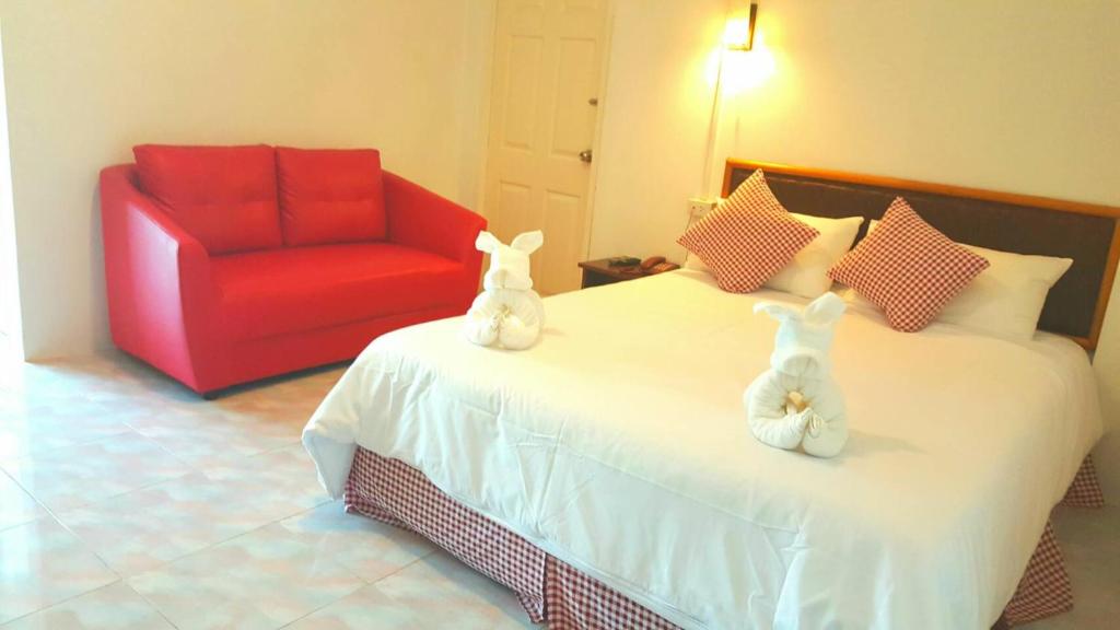 Двухместный (Стандартный двухместный номер с 1 кроватью) отеля Hotel De Ratt, Пхукет