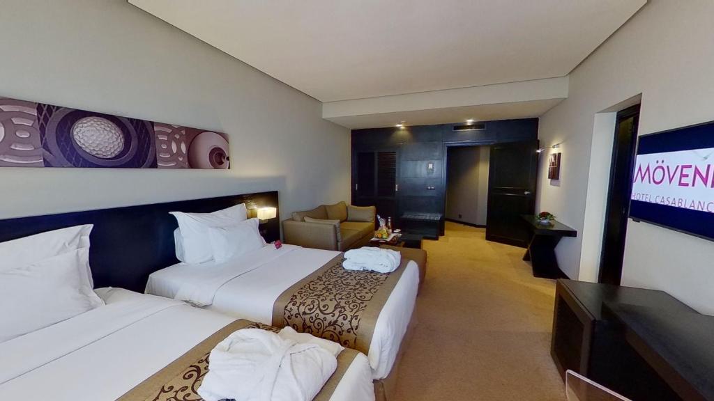 Двухместный (Классический двухместный номер с 2 отдельными кроватями) отеля Mövenpick Hotel Casablanca, Касабланка