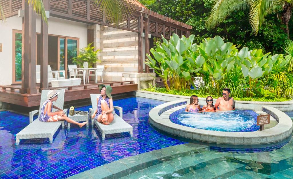 Вилла (Вилла с 1 спальней (для 3 взрослых)) курортного отеля Resorts World Sentosa - Beach Villas, Сингапур (город)