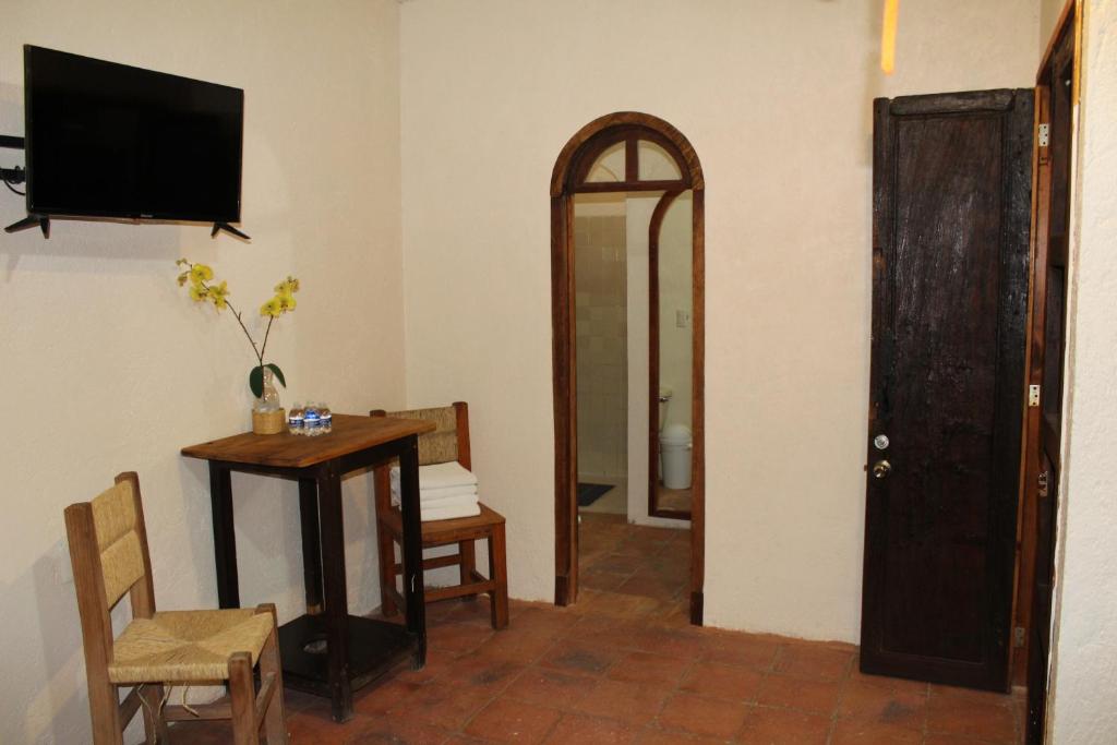 Двухместный (Стандартный двухместный номер с 2 отдельными кроватями) отеля Casa 19 de Enero, Берналь