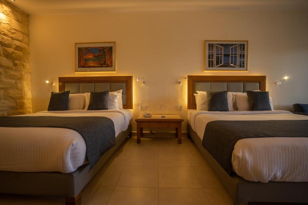 Двухместный (Стандартный двухместный номер с 1 кроватью или 2 отдельными кроватями, вид на море) курортного отеля Форт Арабеск Резорт, Спа & Виллы, Хургада