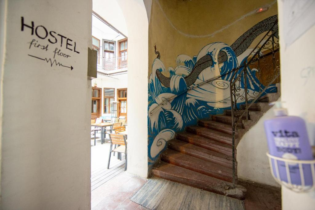 Номер (Кровать в общем 8-местном номере для мужчин и женщин) хостела Hostel Cornel, Тимишоара