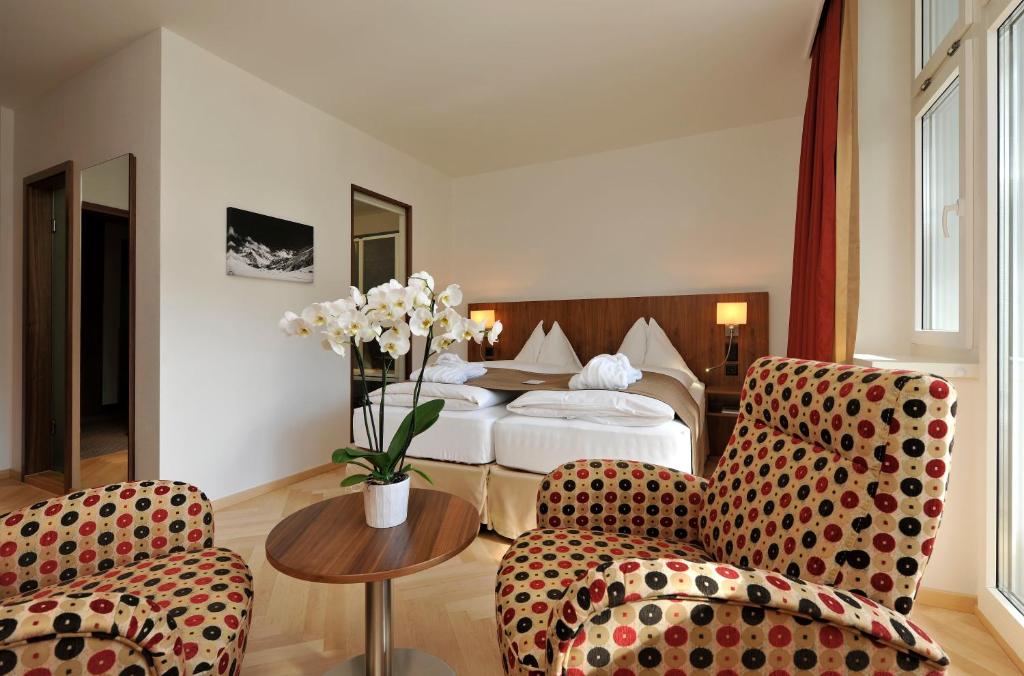 Двухместный (Стандартный двухместный номер с 1 кроватью) отеля Waldhotel Davos, Давос