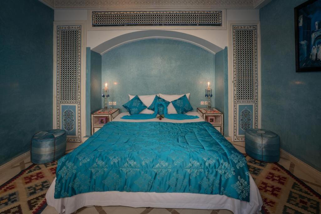 Двухместный (Улучшенный двухместный номер с 1 кроватью) отеля Riad Dar Attika, Марракеш