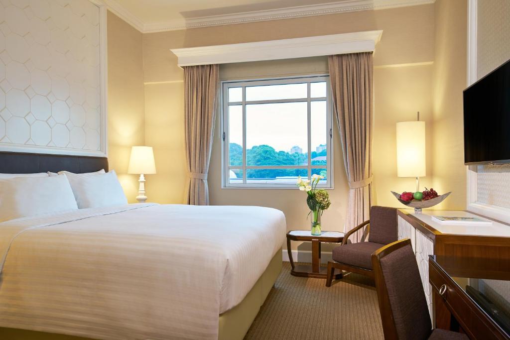 Двухместный (Двухместный номер Делюкс с 1 кроватью или 2 отдельными кроватями) отеля Rendezvous Hotel Singapore by Far East Hospitality, Сингапур (город)
