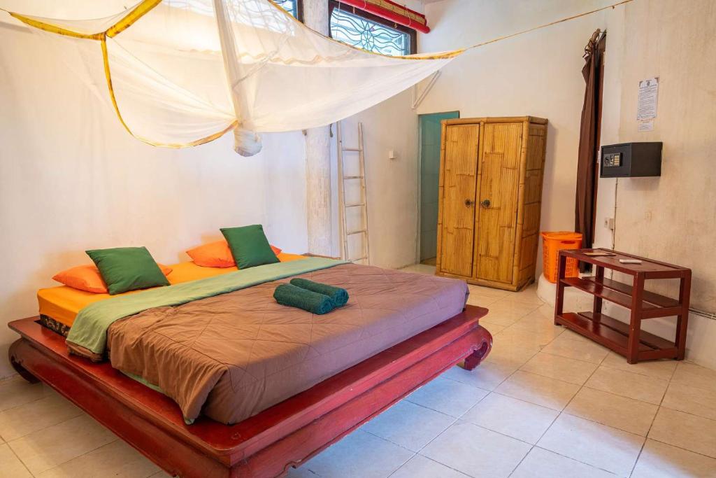 Двухместный (Двухместный номер с 1 кроватью или 2 отдельными кроватями и ванной комнатой) гостевого дома Serenity Eco Guesthouse, Чангу