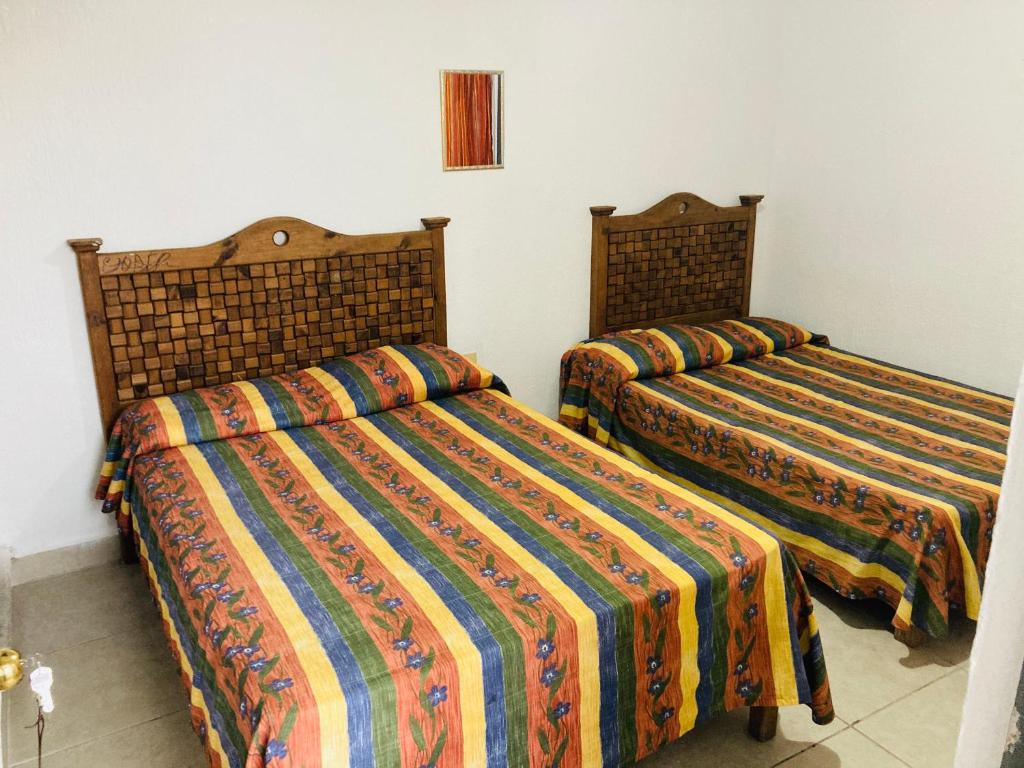 Двухместный (Двухместный номер с 2 отдельными кроватями) отеля La Sirenita, Веракрус