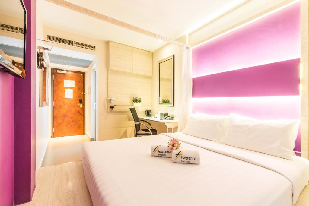 Двухместный (Улучшенный двухместный номер с 1 кроватью) отеля Fragrance Hotel - Viva, Сингапур (город)