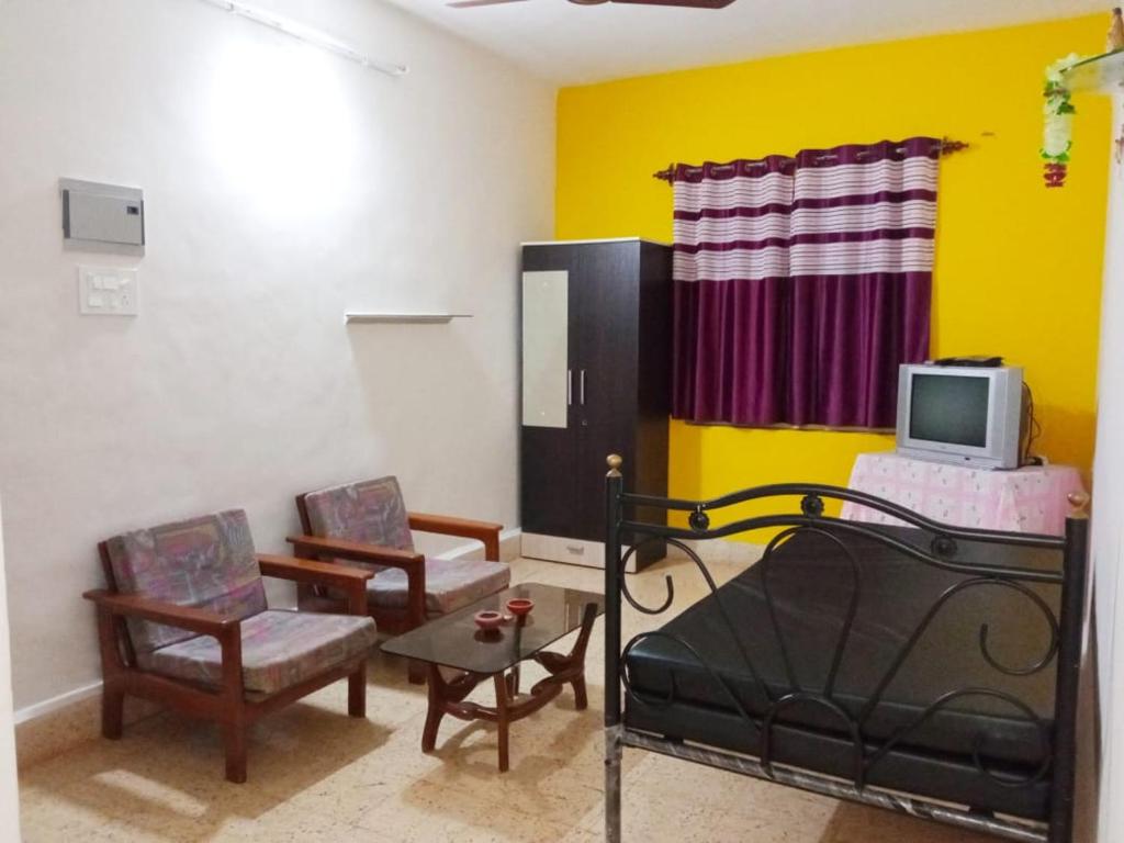 Апартаменты (Стандартные апартаменты - Без кондиционера) гостевого дома Shalom Guest House, Кандолим