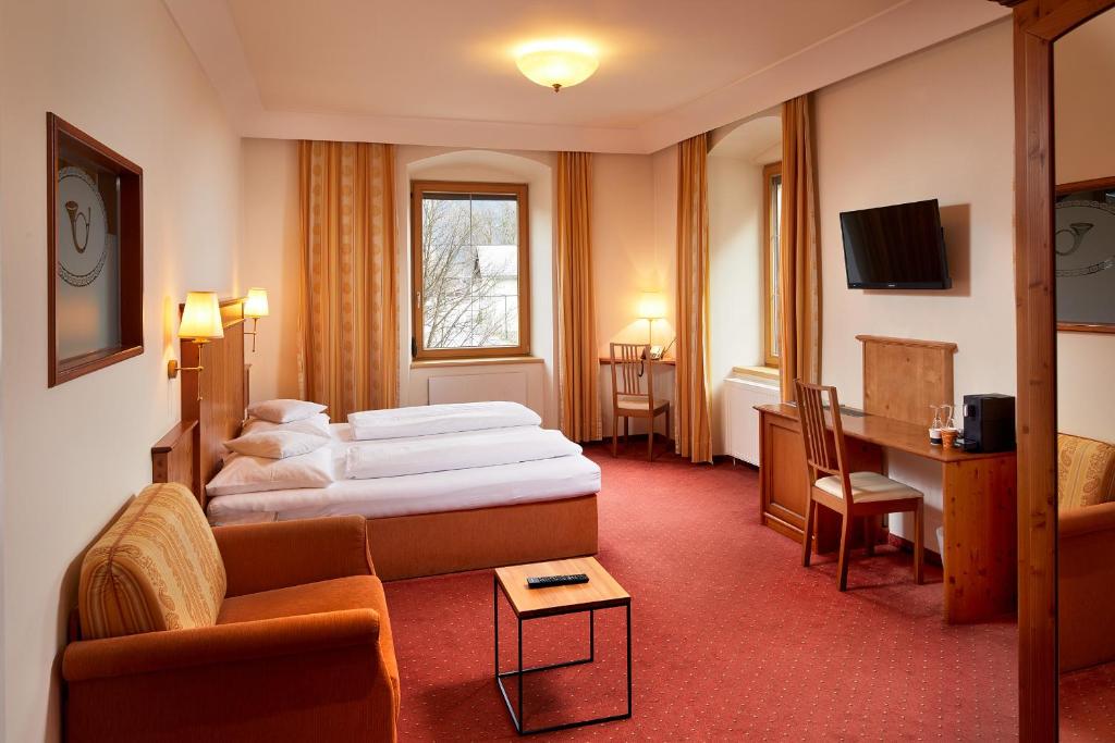 Двухместный (Улучшенный двухместный номер с 1 кроватью) гостевого дома Gasthof-Hotel Post, Визинг