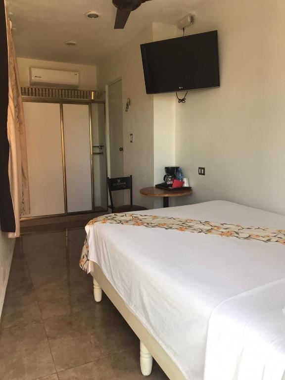 Двухместный (Двухместный номер с 1 кроватью) отеля Hotel Mercy Inn´s, Рио-Лагартос