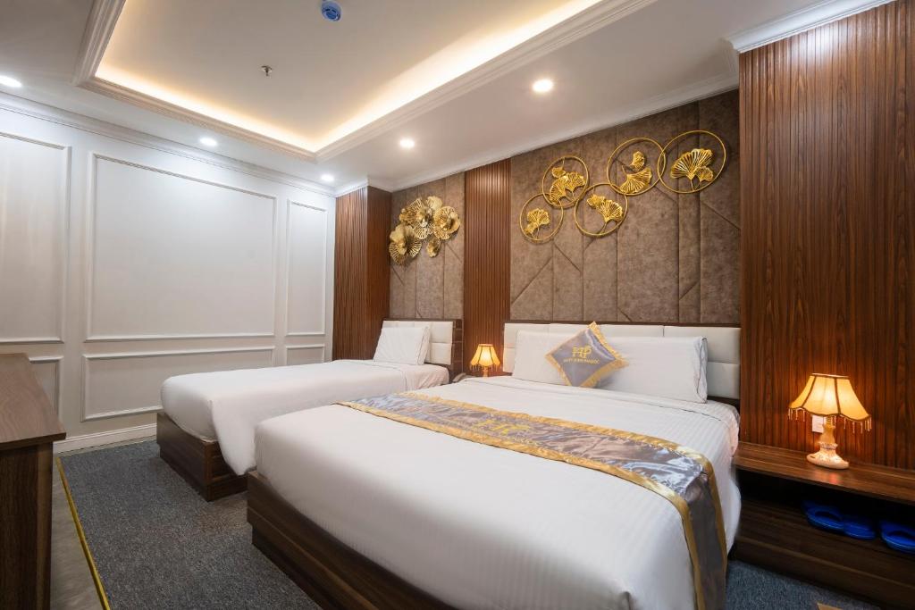 Трехместный (Трехместный номер с видом на город) отеля HOTEL HAPPY PHU QUOC, Дуонг-Донг