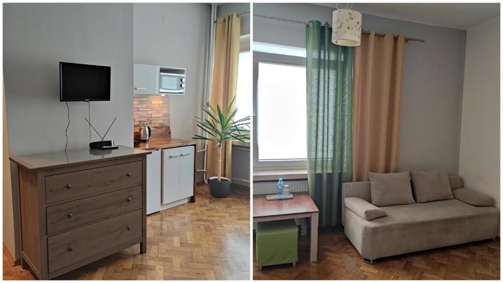 Семейный (Семейный номер с мини-кухней и собственной ванной комнатой) хостела Hostel Helvetia, Варшава