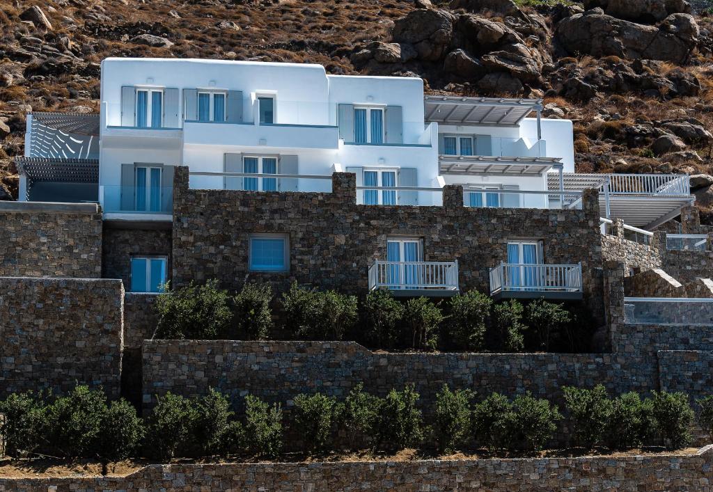 Вилла (Вилла Mykonos Riviera с 8 спальнями) отеля Mykonos Riviera - Small Luxury Hotels of the World, Тоурлос