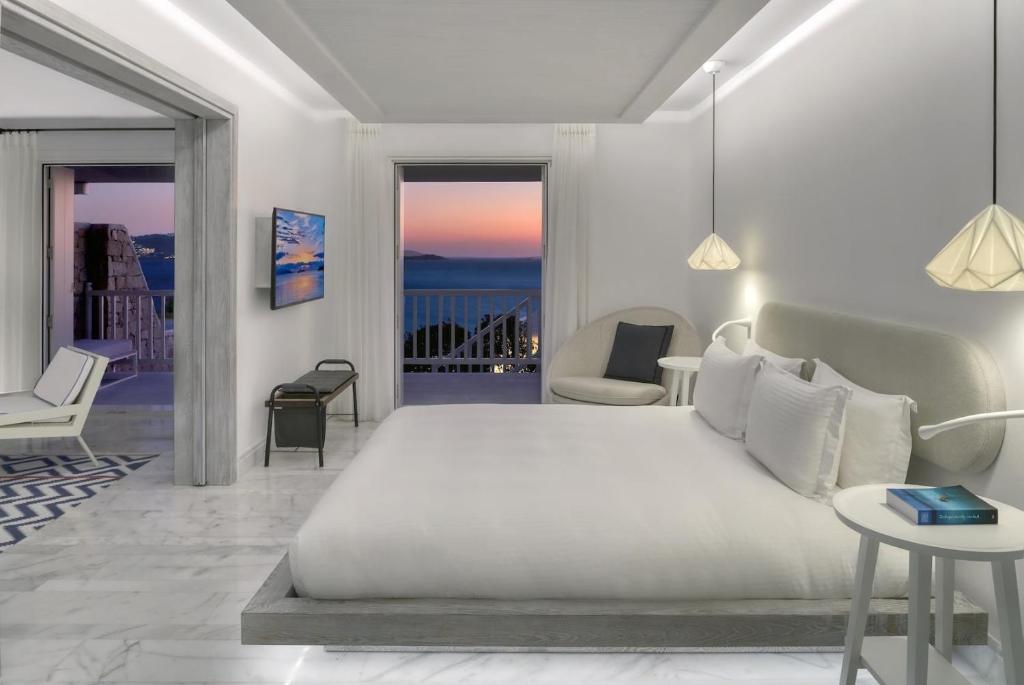 Сьюит (Люкс Mast с 1 спальней) отеля Mykonos Riviera - Small Luxury Hotels of the World, Тоурлос