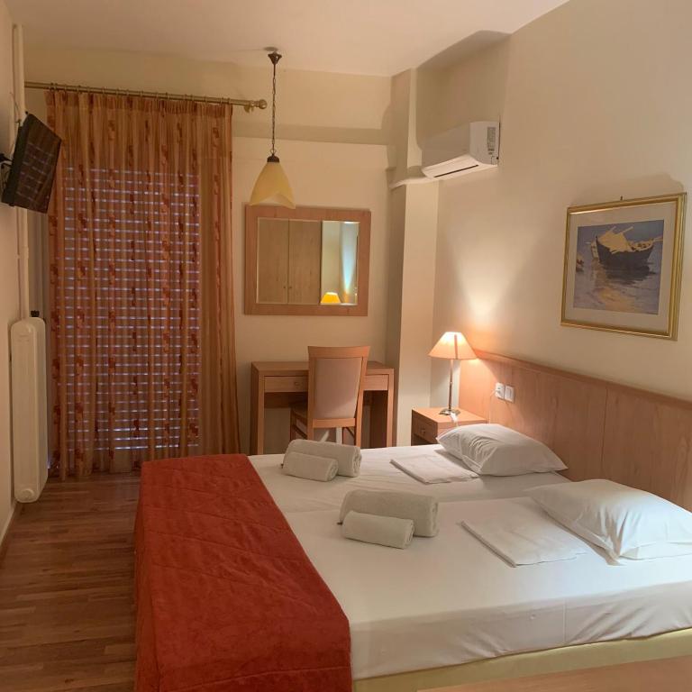 Двухместный (Двухместный номер с 1 кроватью или 2 отдельными кроватями) отеля Saronis Hotel, Древний Эпидавр