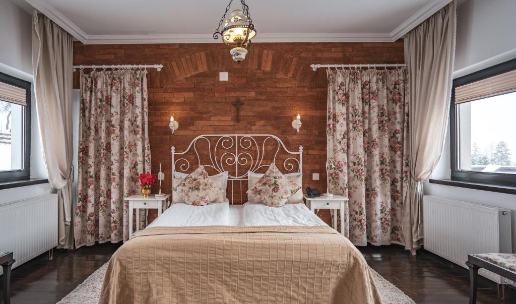 Двухместный (Двухместный номер с 1 кроватью или 2 отдельными кроватями) гостевого дома Conacul Bratescu, Бран
