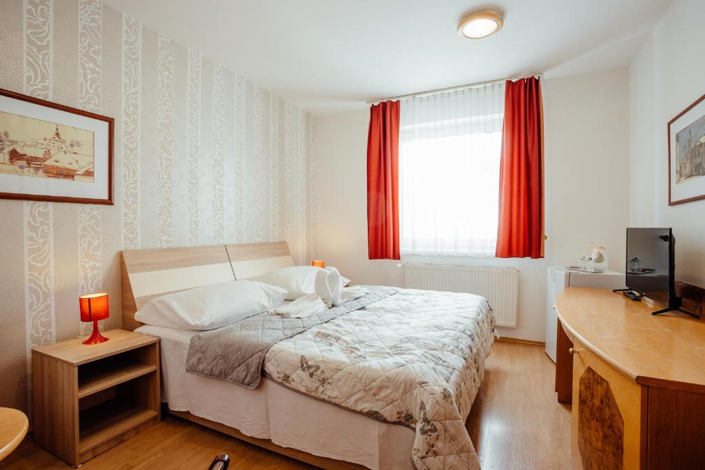 Двухместный (Двухместный номер с 1 кроватью или 2 отдельными кроватями) отеля Hotel Kerling, Банска-Штьявница