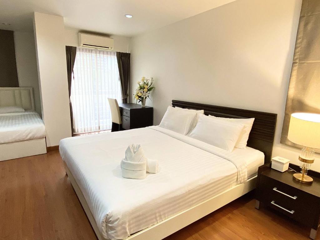 Апартаменты (Апартаменты с 2 спальнями), Апарт-отель 14 Place Sukhumvit Suites