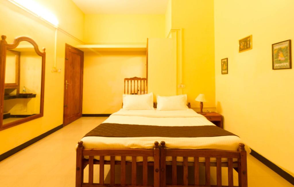 Двухместный (Номер с кроватью размера «king-size») курортного отеля Namasthe, Варкала