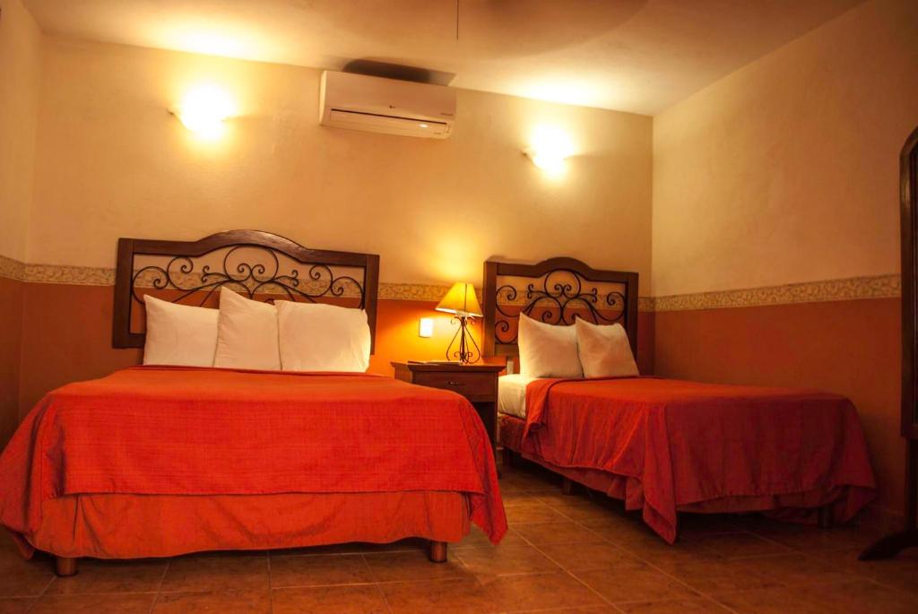 Двухместный (Двухместный номер с 2 отдельными кроватями) отеля Maya Campeche Hotel, Кампече