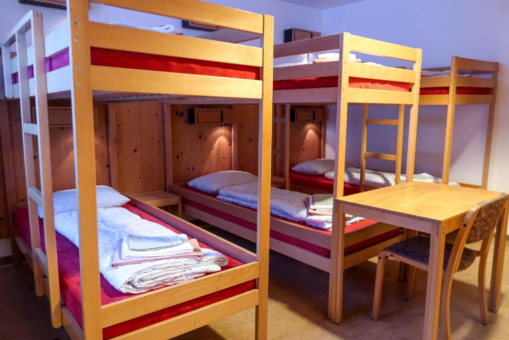 Номер (Кровать в общем 6-местном номере) хостела Davos Youth Hostel, Давос
