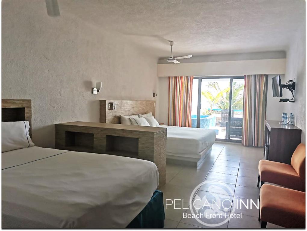 Сьюит (Люкс, вид на море), Hotel Pelicano Inn Playa del Carmen