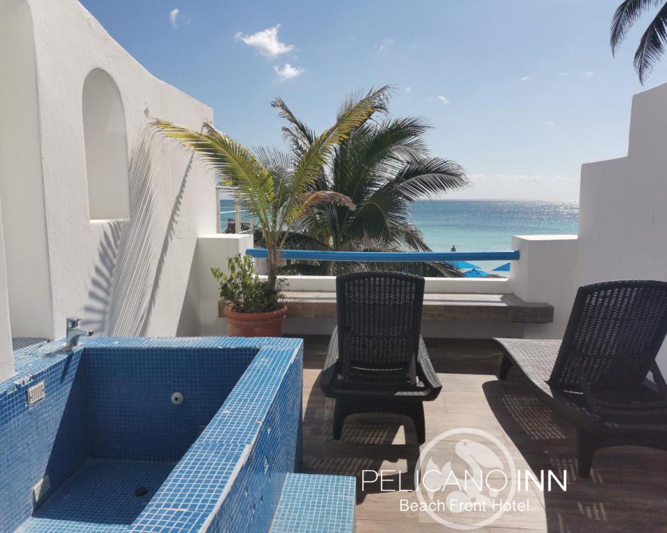 Сьюит (Люкс, вид на море), Hotel Pelicano Inn Playa del Carmen