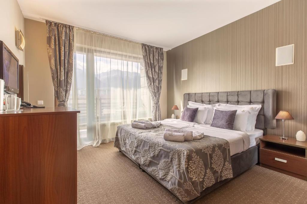 Двухместный (Стандартный двухместный номер с 1 кроватью - Главное здание) отеля Murite Club Hotel & SPA - Half Board & All Inclusi, Банско