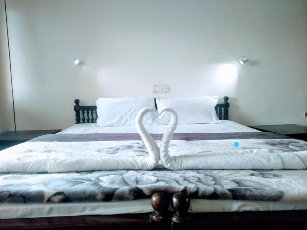 Двухместный (Двухместный номер с 1 кроватью или 2 отдельными кроватями и видом на море) отеля Vijaya Varma Beach Resort, Ковалам