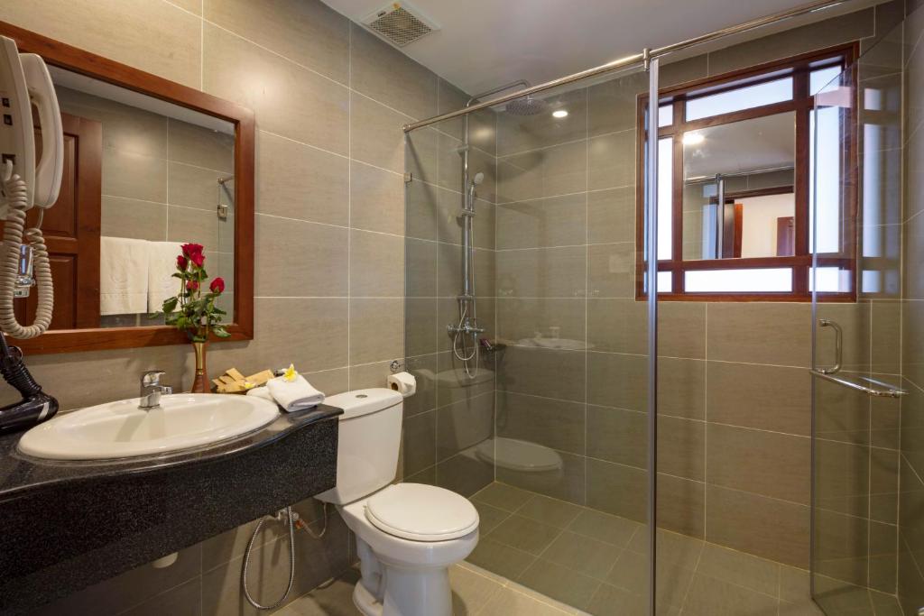 Двухместный (Двухместный номер Делюкс с 1 кроватью и видом на море) курортного отеля TTC Resort Premium - Ninh Thuan, Фанранг