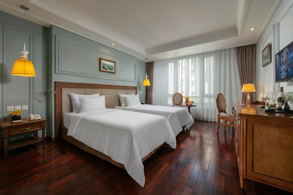 Двухместный (Номер Делюкс с видом на город), Hanoi Pearl Hotel