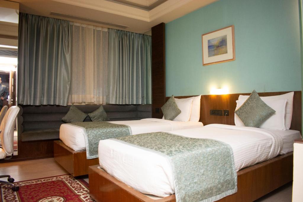 Двухместный (Стандартный двухместный номер с 1 кроватью) отеля Regenta Orkos Kolkata by Royal Orchid Hotels Limited, Калькутта