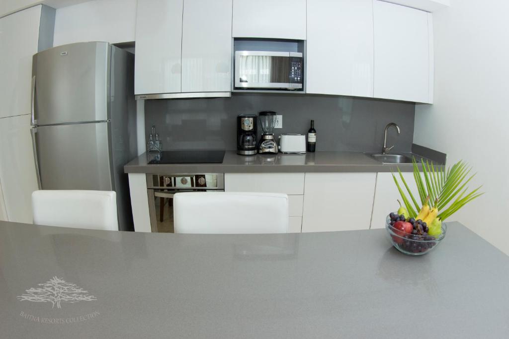 Сьюит (Роскошный люкс с 2 спальнями и полноценной кухней) апартамента Anah Luxury Condos by Baitna, Плая-дель-Кармен