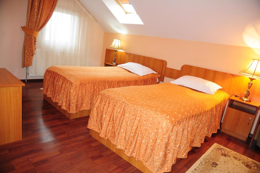 Двухместный (Двухместный номер с 2 отдельными кроватями) гостевого дома Pensiunea Bachus, Пьятра-Нямц