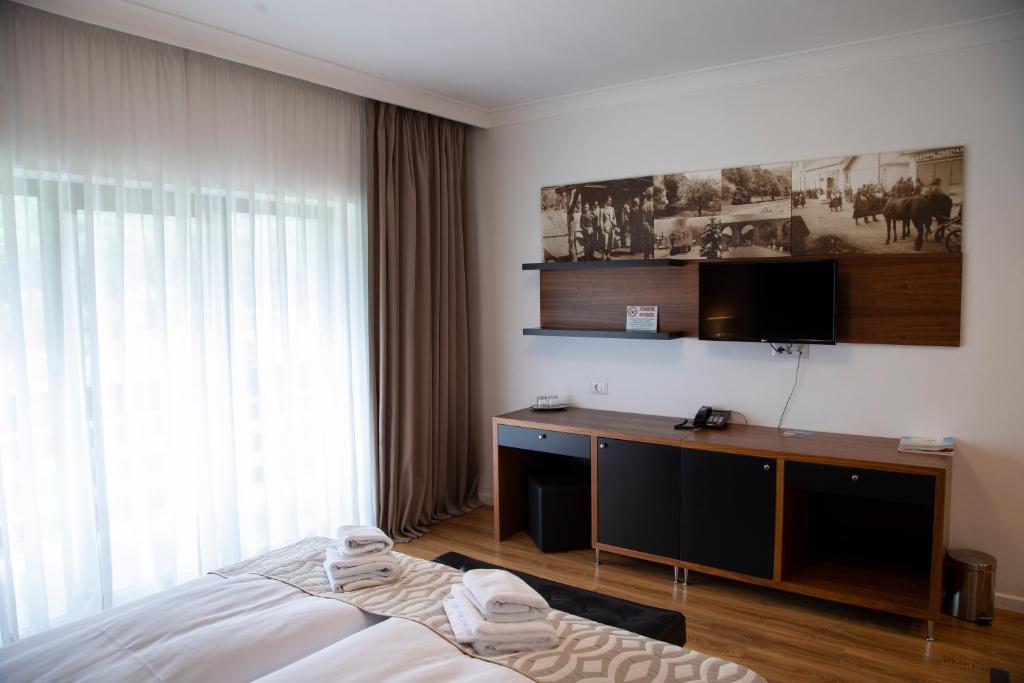 Двухместный (Двухместный номер с 1 кроватью и балконом) отеля Mirage Resort, Вишеу-де-Сус