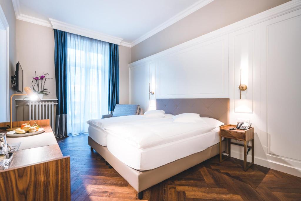 Двухместный (Двухместный номер эконом-класса «Бутик» с 1 кроватью) отеля Hotel Reine Victoria by Laudinella, Санкт-Мориц