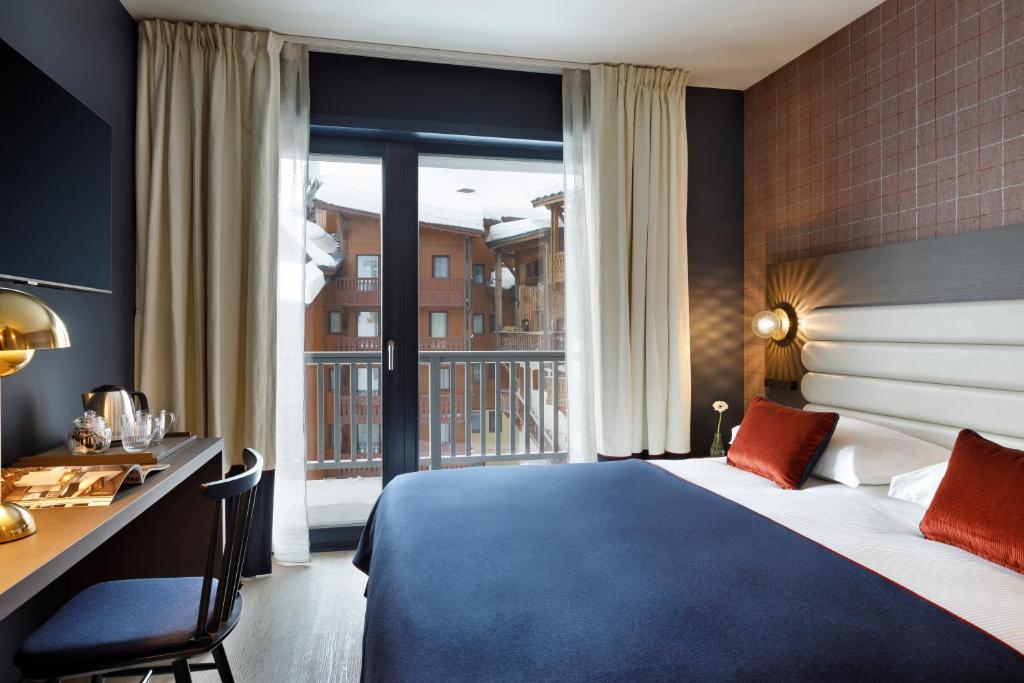 Двухместный (Классический двухместный номер с 1 кроватью или 2 отдельными кроватями) отеля Hôtel Club mmv Les Neiges ***, Валь-Торанс