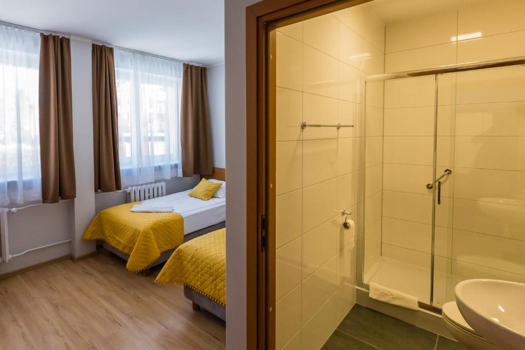 Двухместный (Двухместный номер с 1 кроватью или 2 отдельными кроватями) отеля Hotel Sport, Кошалин