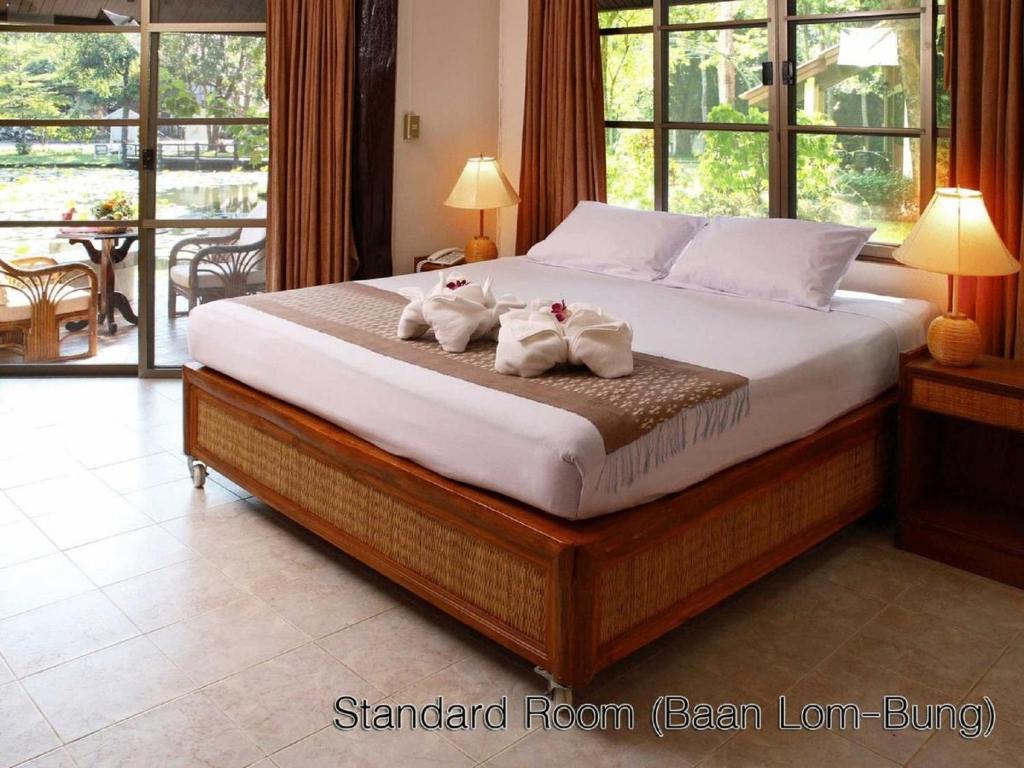 Двухместный (Стандартный двухместный номер с 1 кроватью или 2 отдельными кроватями) курортного отеля Pung-Waan Resort, Канчанабури