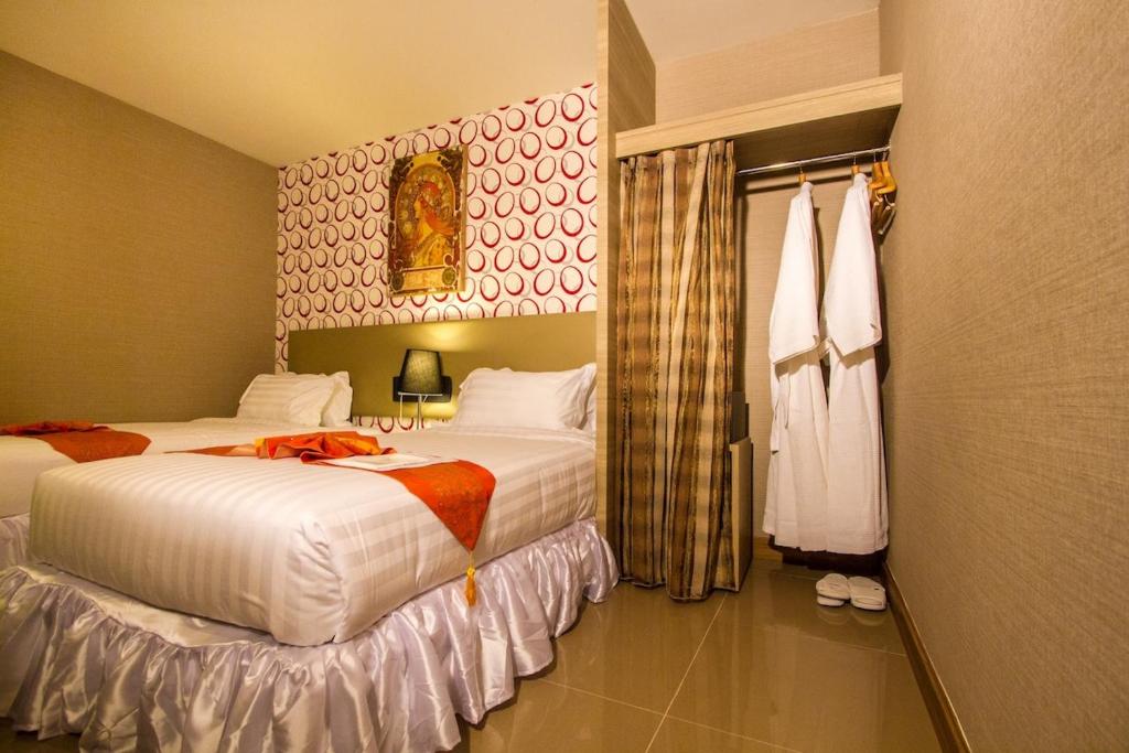 Двухместный (Двухместный номер с 2 отдельными кроватями) отеля Retro39, Бангкок