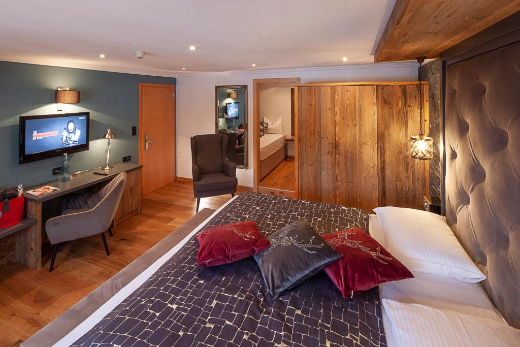 Двухместный (Двухместный номер «Комфорт» с 1 кроватью) отеля Alpenhotel Mittagspitze, Шварценберг