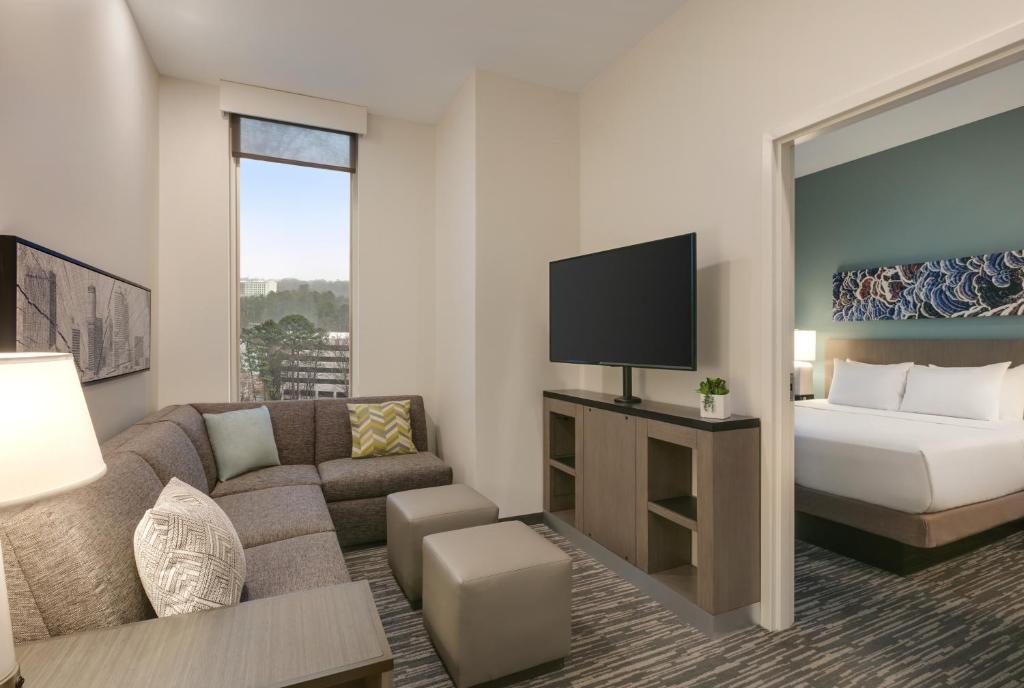 Сьюит (King One Bedroom Suite with Kitchen), Hyatt House Atlanta Perimeter Center