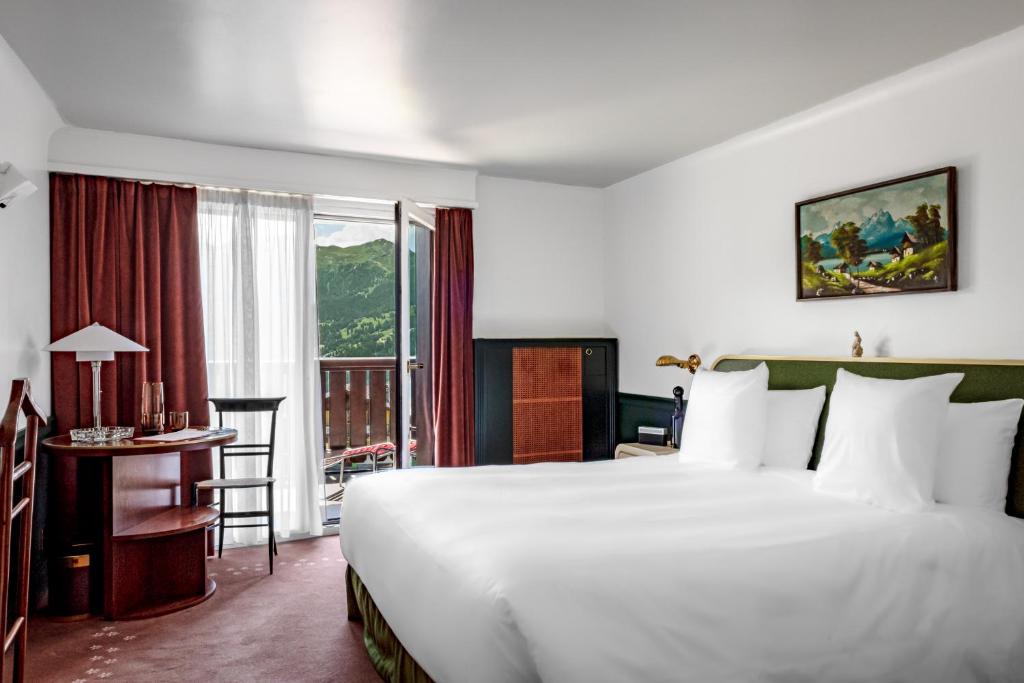 Двухместный (Улучшенный двухместный номер с 1 кроватью или 2 отдельными кроватями и террасой) отеля Nevai, Вербье