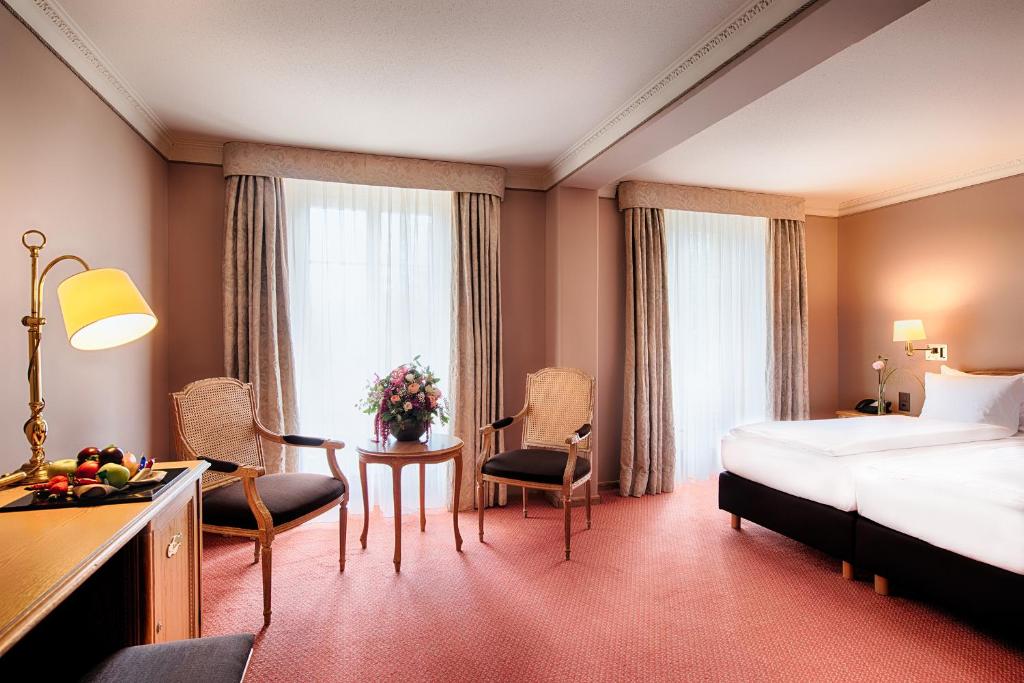 Двухместный (Двухместный номер классического класса) отеля Lindner Grand Hotel Beau Rivage, Интерлакен