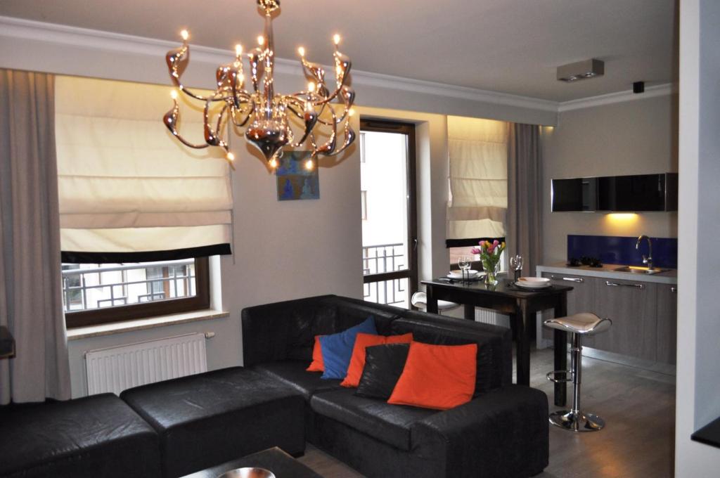 Апартаменты (Апартаменты с 1 спальней) апарт-отеля Aparthotel Dream of Bydgoszcz, Быдгощ