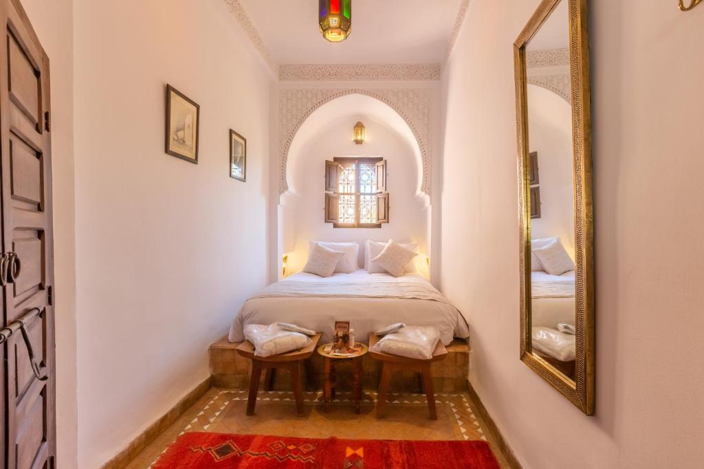 Двухместный (Стандартный двухместный номер с 1 кроватью) гостевого дома Riad Amin, Марракеш