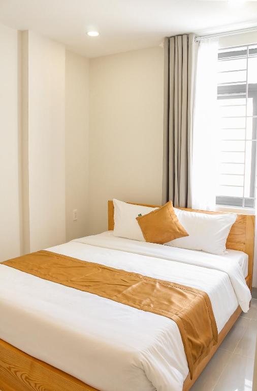Двухместный (Двухместный номер Делюкс с 1 кроватью) апарт-отеля Anh Đào Hotel, Вунгтау